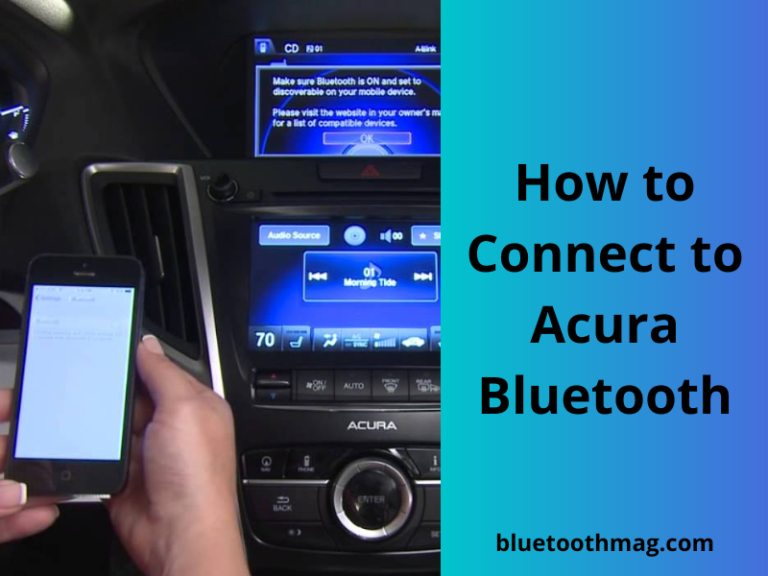 How to Connect to Acura Bluetooth