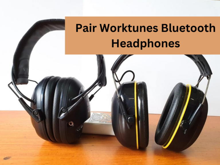 How to Pair Worktunes Bluetooth Headphones