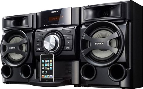Sony Hi-Fi Bookshelf home stereo system 